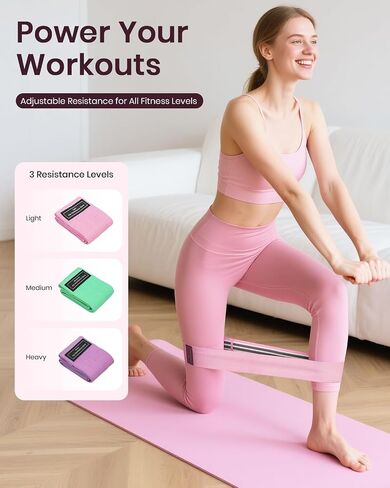 Pilates Ring Set for Women, Home Workout Pilates Equipment with Resistance Bands, 14'' Magic Circle, Mini Ball, Pilates Starter Kit for Strength, Toning and Flexibility, Workout Guide Included in Saudi Arabia