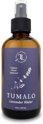 Hydrosol - Pure Organic Lavender Floral Water Hydrosol, Facial Toner, Aromatherapy, Skincare Set, Body Mist, Room & Linen Spray - Made in USA - 1 Gallon in Kuwait