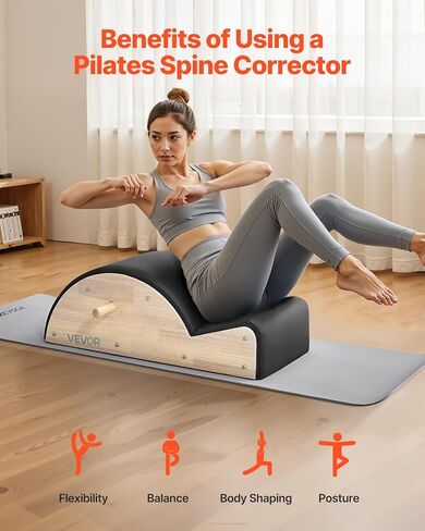 VEVOR Pilates Reformer Machine, Pilates Workout Equipment for Home Gym Studio Use, Pilates Bed with Dual Resistance- Spring & Cord, Reformer Set, Up to 400 LBS in Saudi Arabia