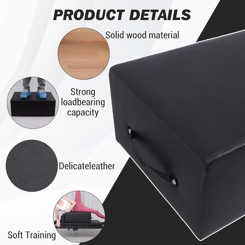 Pilates Sitting Box for Pilates Reformer,Pilates Equipment for Home Gym and Professional Studio Use, Pilates Reformer Accessory for Pilates Exercises in Kuwait