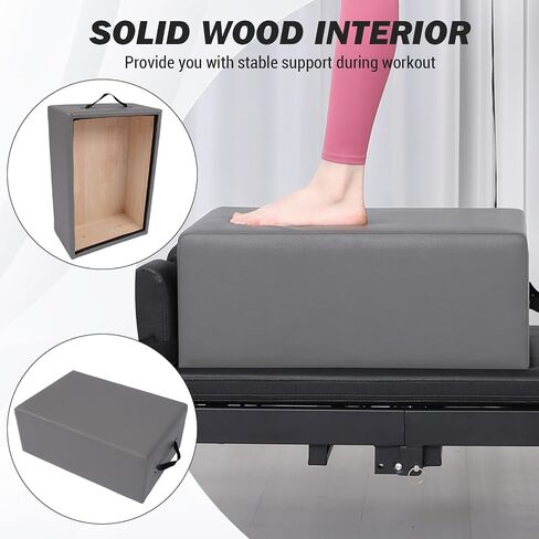 Garvee Pilates Setting Box for Pilates Reformer ، Pilates Reformer Box Pilates Equipman in Kuwait