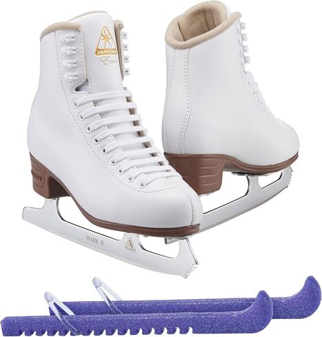 جاكسون Ultima Excel Figure Ice Skates للنساء والبنات - تم تحسينه ، حزمة 2019 مع حراس التزلج in Kuwait