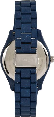 Timex Men's Waterbury Ocean x Peanuts 41mm Watch - Blue Bracelet Blue Dial Blue Case in Kuwait