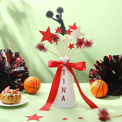 Weysat 6 مجموعات الحفلات المركزية الحفلات Cheer Megaphone Table Decor in Saudi Arabia