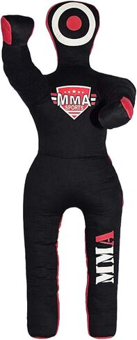 Kids Grappling Standing Dummy - Unfilled – Wrestling, Jiu-Jitsu, MMA Training Dummy with Moveable Arms and Legs – Durable Polyester Fabric in Kuwait
