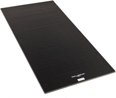 Dollamur 5'x10'x1.25 "حصيرة المصارعة ، الأسود ، التمرين ، التمرين ، الجمباز ، اليوغا in Kuwait