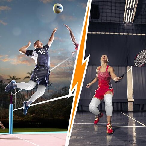 منصات ركبة كرة السلة ، أغطية ساق الضغط للمراهقين والبالغين ، وسادات الركبة المصارعة ، والكرة الطائرة لكرة القدم ، وكرة المخلل ، وسادات ركبة رفع الأثقال (1 وسادة سوداء قصيرة ، X-Large) in Kuwait