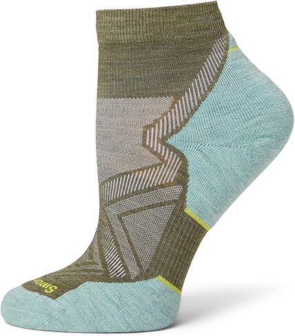 SmartWool Run المستهدف Cushion Cankle Socks Multipack - Merino Wool -Blend - مناطق شبكية للتنفس MD رمادي MD (حذاء المرأة 7-9.5) مقاس واحد in Kuwait