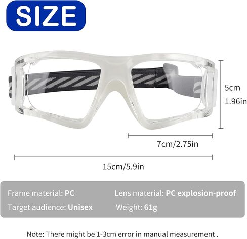 Basketball Soccer Football Sports Protective Eyewear Goggles Racquetball Sports Goggles Eye Safety Glasses in Saudi Arabia