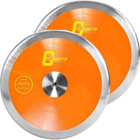2pcs رمي القرص - المسار الرسمي والميدان العالي ، انخفاض الدوران في المدارس الثانوية والكليات - الممارسة في الهواء الطلق وقرص المنافسة (1.0 كجم / 1.6 كجم / 2.0 كجم) in Kuwait