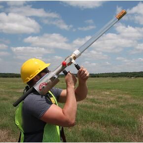 Throw Line Launcher – Air-Powered Shoulder Shot Tree Toppler | Adjustable 30-110 PSI Line Thrower | High-Precision Tool for Arborist Tree Climbing, Rescue, Forestry, Utility, and More in Saudi Arabia