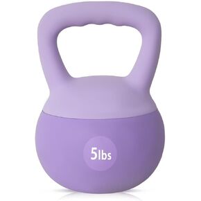 Sogeshome Kettlebells مع ملء الرمال الحديدية ، مقبض قبضة عريضة ، تصميم مقاوم للصدمات - مثالي للتدريب على القوة - اللياقة البدنية الصالحة الصالة الرياضية ، الرجال ، النساء ، الأطفال in Kuwait