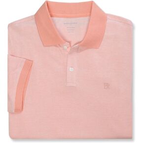 Banana Republic Mens Slim Fit Pique Mesh Organic Cotton Monogram Polo Shirt in Saudi Arabia