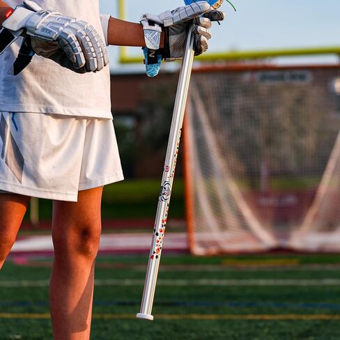 Silverfin SC-Ti Lacrosse Shaft 30 "| Lacrosse Stick للرجال مع قبعة نهاية | لاكروس عمود هجوم: خفيفة الوزن ، متينة ، سهلة ، قبضة مريحة | شباب الأولاد لاكروس عصا لجميع المستويات in Kuwait