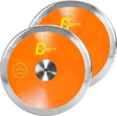 2pcs رمي القرص - المسار الرسمي والميدان العالي ، انخفاض الدوران في المدارس الثانوية والكليات - الممارسة في الهواء الطلق وقرص المنافسة (1.0 كجم / 1.6 كجم / 2.0 كجم) in Kuwait