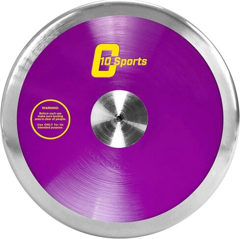 2pcs Throwing Discus - Official Track and Field High Spin, Low Spin Discus for High School and College Throwers - Outdoor Practice and Competition Discus (1.0KG / 1.6KG / 2.0KG) in Kuwait