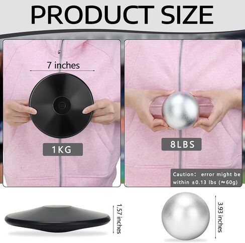 وضع اللقطة الحديدية مجموعة 8 رطل تسديدة وضع الكرة 1 كجم المسار والرياضيين الميدانيين تدريبات المطاط القرص 1 كيلوغرام من المدارس الثانوية والكليات المسابقات التدريبية الرياضية في الهواء الطلق ممارسة اللياقة البدنية in Kuwait