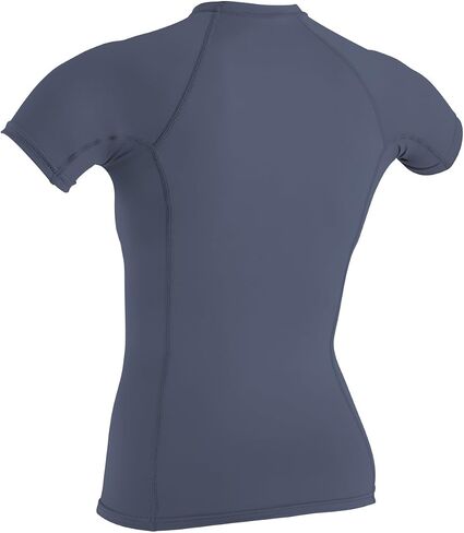 O'NEILL Women's Basic Skins UPF 50+ Short Sleeve Rash Guard, Watermelon Medium in Saudi Arabia