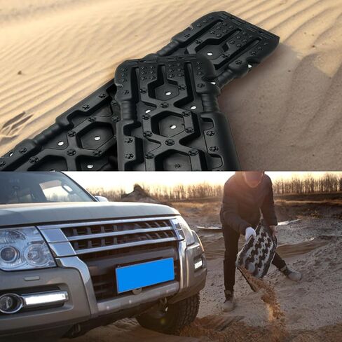 لوحات الجر على الطرق الوعرة CDAR 2PCS ، ولوحات الاسترداد ، ومسارات استرداد حصيرة الجر لسلالة إطارات ثلج الطين الرملي in Kuwait