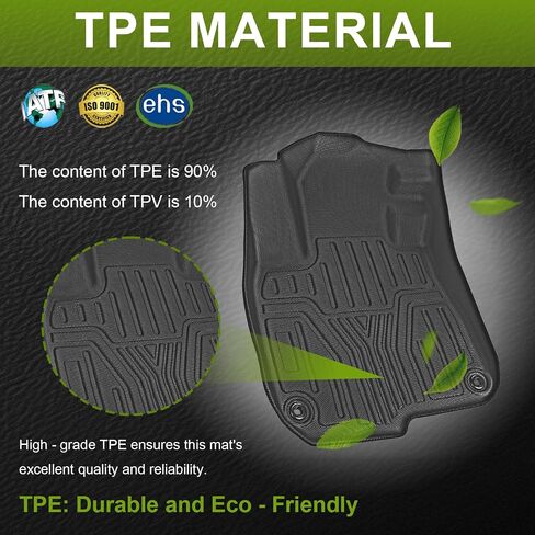 Floor Mats Car Mats Compatible with 2022-2024 Honda Civic All Weather Floor Mat Floor Liner Waterproof Front & Rear Row Full Set Automotive Floor Mats for Cars Black in Saudi Arabia