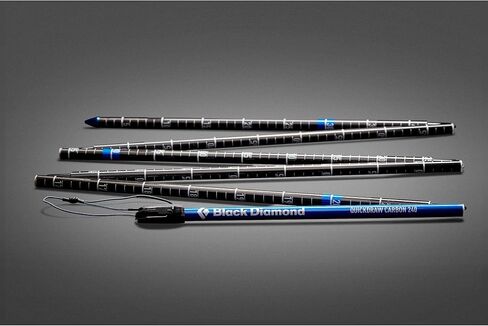 Black Diamond Quickdraw Carbon Backcountry Snow Safety Probe, 240 cm in Saudi Arabia