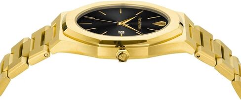 PIRRE Richardson PR5624 Men’s Watch – Black Stainless Steel, Star Dust Dial, Sapphire Crystal Glass, 5ATM in Kuwait