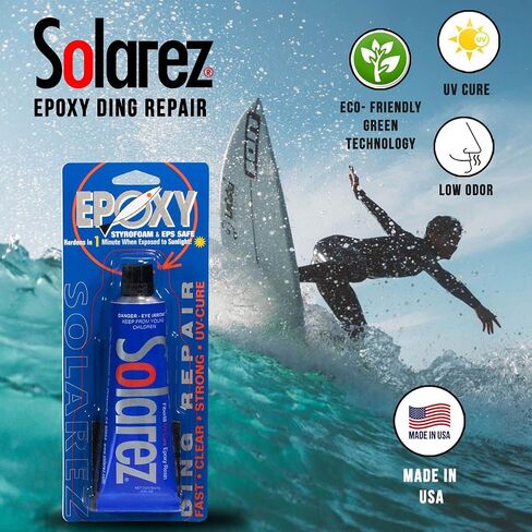 Solarez UV Cure Resin Ding - مجموعة إصلاح Paddleboard & Surfboard in Kuwait