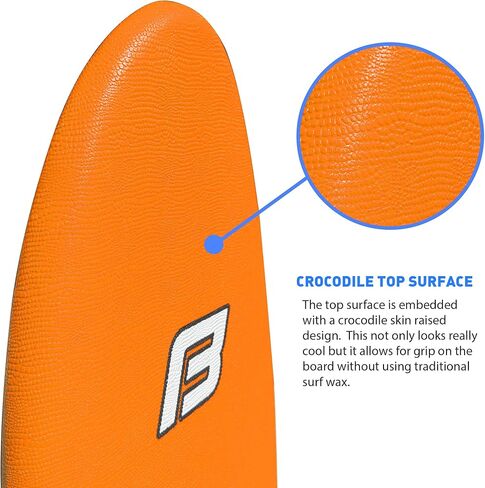 4'10 "Funboard Beginner Learning Softboard Saftboard Foam in Kuwait