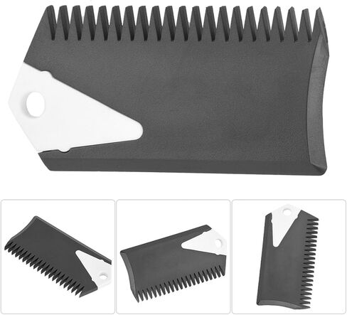 2pcs تعيين مكشطة التزلج على ركوب الأمواج ، مشط شمع لوح التزلج على الأمواج PVC PVC Surfboard Combs و Scriper for Surfing Skaeboard in Saudi Arabia