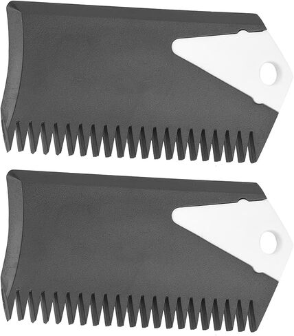 2pcs تعيين مكشطة التزلج على ركوب الأمواج ، مشط شمع لوح التزلج على الأمواج PVC PVC Surfboard Combs و Scriper for Surfing Skaeboard in Saudi Arabia
