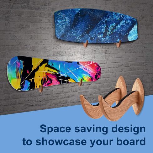 Hang 11 Surfboard Wall Mount - Surf Board Wall Hangers, Surfboard Mount, Beautiful Sustainable Wooden Rack, Perfect to Display Your Board, Surf Racks, Horizontal Hanger, Surfing Accessories in Kuwait