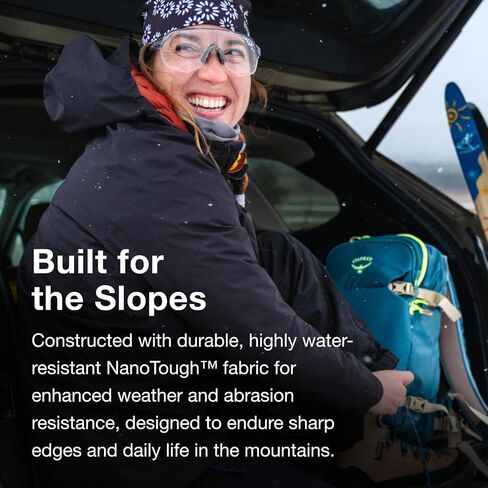 OSPREY GLADE - حقيبة الظهر التزلج على التزلج على الجليد - حقيبة الظهر الشتوية على الجليد البارد مع خزان ماء 2.5 لتر وتسخير معزول in Kuwait