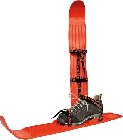Tundra Wolf Kids Skis - Skis for Kids with Universal Bindings for Toddlers و Up -Shoe Size 9C to 7y - Build Balann in Kuwait