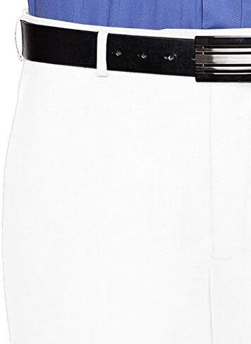 RGM Mens Slim fit Dress Pants Flat-Front - Modern Formal Business Wrinkle Free No Iron in Kuwait