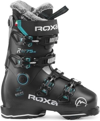Roxa Fit W 75 Ski Boots Black/Aqua 23.5 Women's 2025 in Saudi Arabia