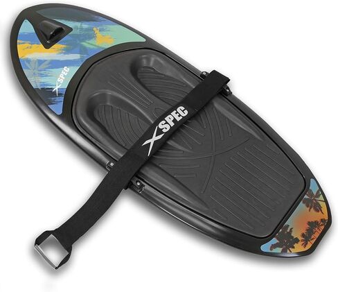 Xspec Kneeboard with Hook Strap for Knee Surfing Boating Waterboarding Kneeling with Padded Foam Surface for Kids, Teens & Adults in Saudi Arabia