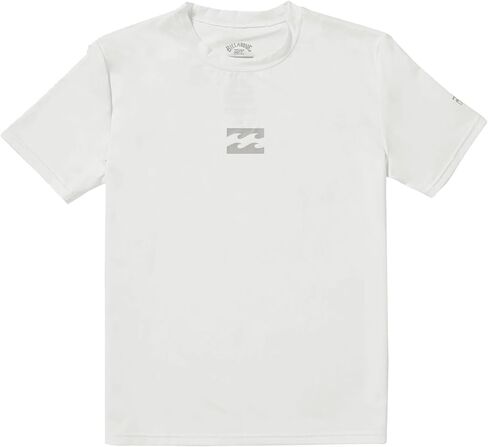 Billabong Big Boys' All Day Wave SS Surf Shirt - White in Saudi Arabia