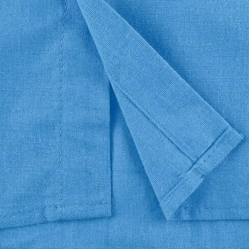 Short Sleeve Shirts for Men Spring Summer Men's Casual Cotton Linen Solid Color Short Shirts Loose Mens in Saudi Arabia