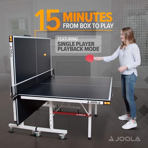 Joola Rally TL Professional MDF Ping Pong Table W/Quick Clamp Table Tennis Net & Post Set - 10 Minute Easy Assembly - Corner Ball Association - Quality Quality - يشمل وضع التشغيل in Kuwait