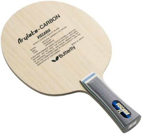 Butterfly Viscaria Table Tennis Blade - Butterfly ALC Blade - Professional Butterfly Table Tennis Blade - Available in FL, and ST handle styles - Made in Japan in Saudi Arabia