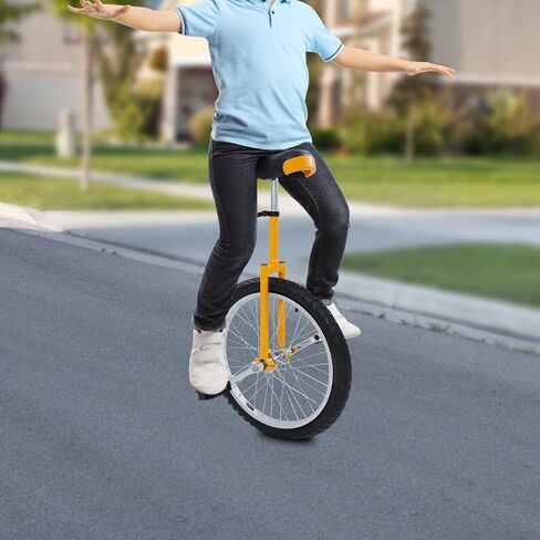 20 Inch Unicycle for Balance Training Outdoor Fitness with Adjustable Seat and Anti-Skid Tread in Saudi Arabia