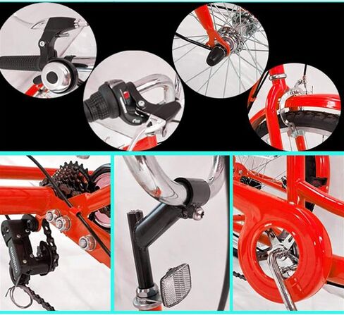 Three Wheel Bike 24in Adult Tricycle Comfort Bicycles Bike with Shopping Basket Cruise Trike 3Wheel+Seat Backrest for Recreation Shopping Picnics Exercise Men's Women's Cycling Pedalling in Kuwait