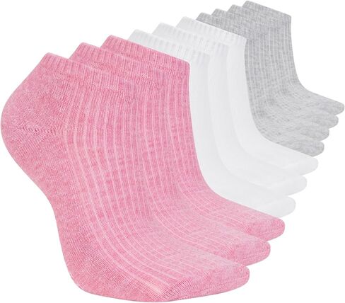 Skechers Women's 10 Pack Cushioned Low Cut Socks in Saudi Arabia