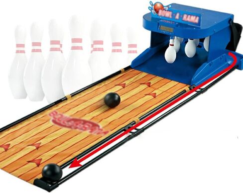 Indoor Bowling Ball Set Bowling Home Bowling Alleys with LED Scoreboard&Automatic Reset for Gathering Home Play,3.5m in Saudi Arabia