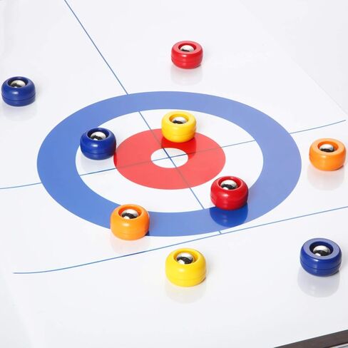 Gejoy Mini Shuffleboard Replacement Pucks Tabletop Equipment Rollers Set Shuffleboard Curling Accessories in Kuwait