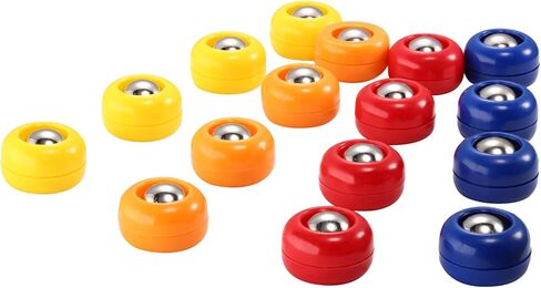 Gejoy Mini Shuffleboard Replacement Pucks Tabletop Equipment Rollers Set Shuffleboard Curling Accessories in Kuwait