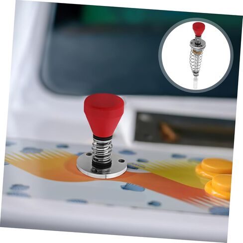 POPETPOP Pinball Machine Shooter Rod Alloy and Comfortable Grip Versatile Game Accessory Design for Enhanced in Saudi Arabia