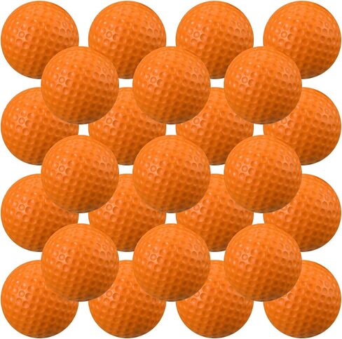 junkin 24 pcs foam golf praction كرات شعور واقعية وتدريب الرحلة كرات رياضية مرنة ناعمة الرغوة غولف كرات للتدريب الداخلي أو الخارجي في الفناء الخلفي in Kuwait