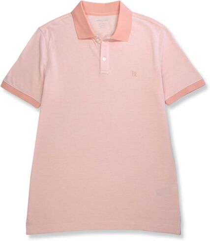 Banana Republic Mens Slim Fit Pique Mesh Organic Cotton Monogram Polo Shirt in Saudi Arabia
