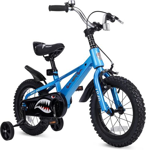 Kids Bike for Boys Ages 3-7, 14-16 Inch Bicycle with Training Wheels, Easy to Assemble, Safe Ride, Vibrant Colors, for Beginner Riders in Saudi Arabia